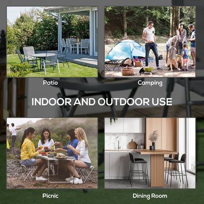 outsunny-45cm-outdoor-side-table-round-folding-patio-table-with-imitation-marble-glass-top-small-coffee-table-black