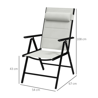 outsunny-set-of-2-patio-folding-chairs-with-adjustable-back-aluminium-dining-chairs-with-breathable-mesh-fabric-padded-seat-and-backrest-headrest-for-outdoor-garden-lawn-light-grey