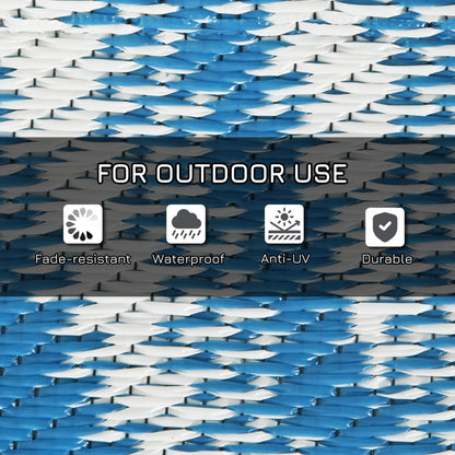 outsunny-plastic-straw-reversible-rv-outdoor-rug-with-carry-bag-182-x-274cm-blue-and-cream