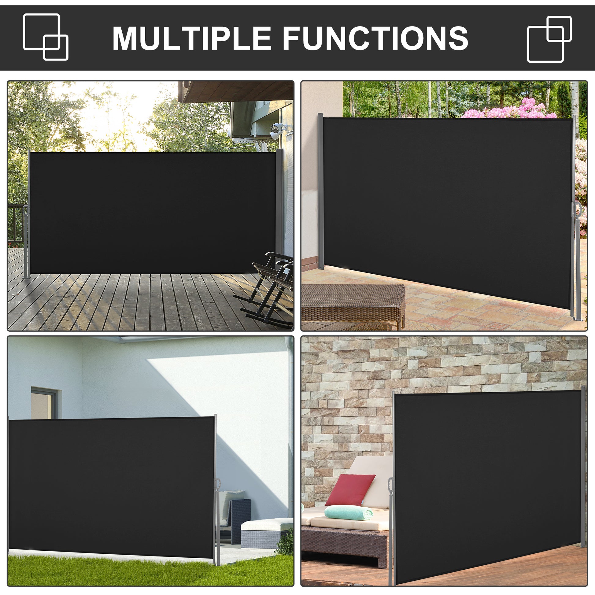 outsunny-retractable-side-awning-screen-fence-patio-garden-wall-balcony-screening-panel-outdoor-blind-privacy-divider-3x1-6m-black
