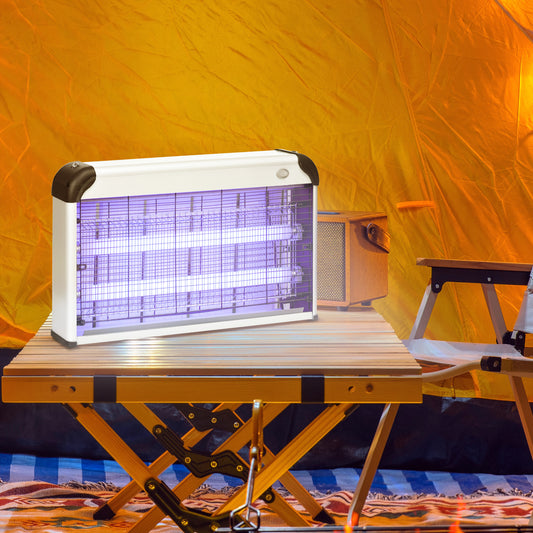 outsunny-free-standing-wall-hanging-30w-electric-fly-mosquito-killer-60m2-coverage-electric-fly-zapper-bug-zapper-insect-killer-silver