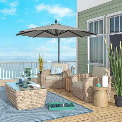 outsunny-3-m-cantilever-banana-parasol-with-cross-base-360-rotation-patio-umbrella-with-crank-handle-tilt-light-grey