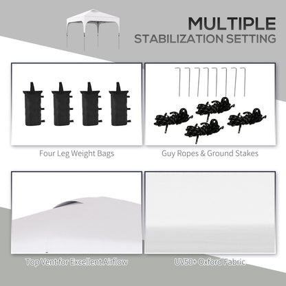 outsunny-3-x-3-m-pop-up-gazebo-foldable-canopy-tent-with-carry-bag-with-wheels-and-4-leg-weight-bags-for-outdoor-garden-patio-party-white