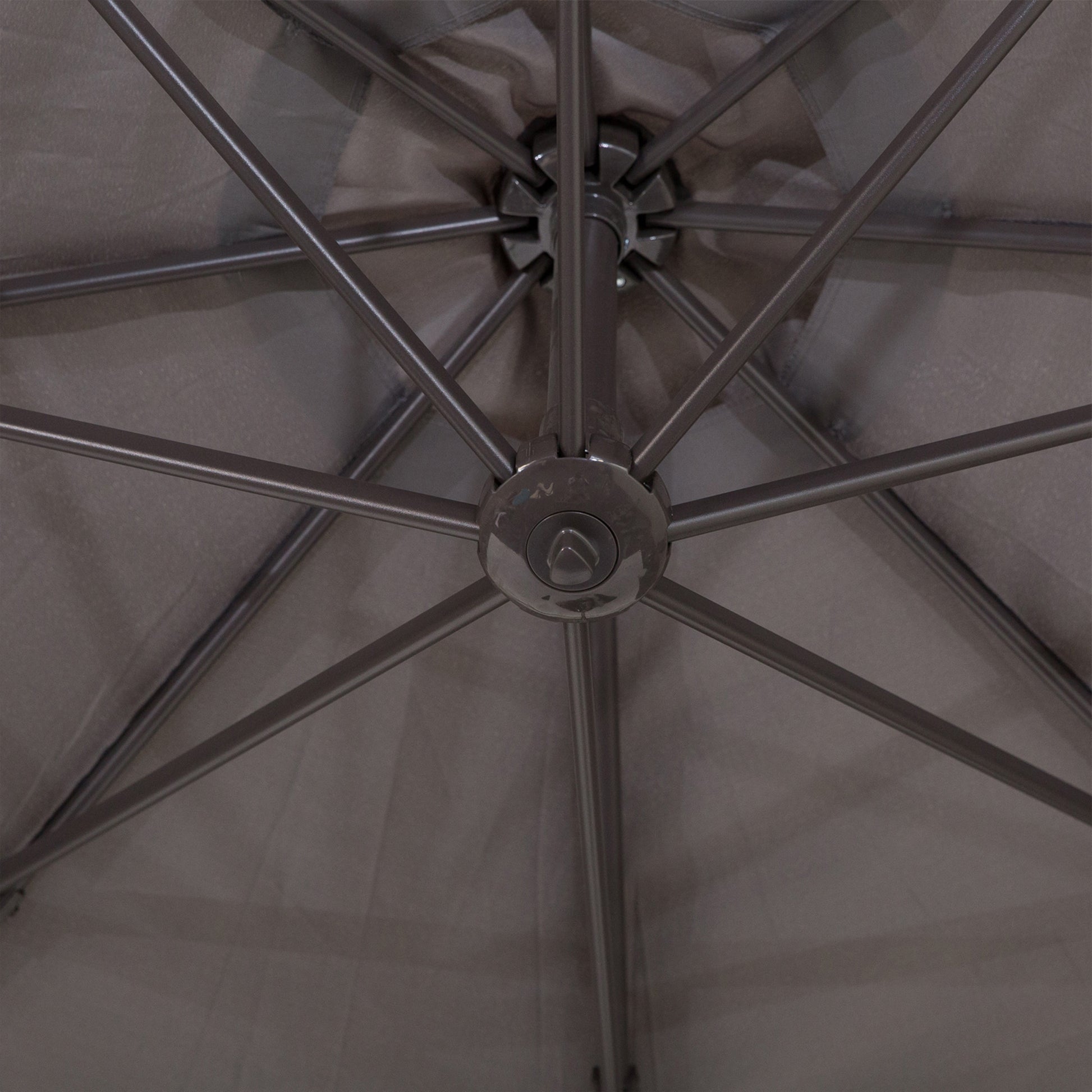 outsunny-3m-roma-umbrella-sun-shade-cantilever-hanging-parasol-w-cross-base-hand-crank-aluminium-frame-360-rotation-grey