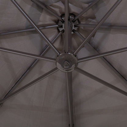 outsunny-3m-roma-umbrella-sun-shade-cantilever-hanging-parasol-w-cross-base-hand-crank-aluminium-frame-360-rotation-grey