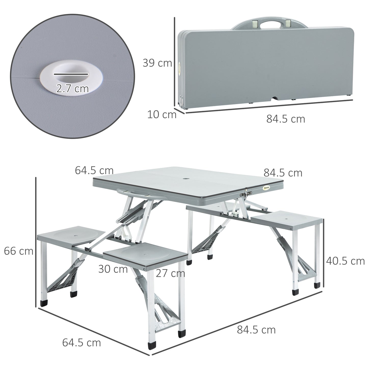 outsunny-portable-foldable-camping-picnic-table-with-seats-chairs-and-umbrella-hole-4-kids-fold-up-travel-picnic-table-grey