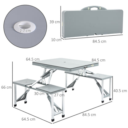 outsunny-portable-foldable-camping-picnic-table-with-seats-chairs-and-umbrella-hole-4-kids-fold-up-travel-picnic-table-grey