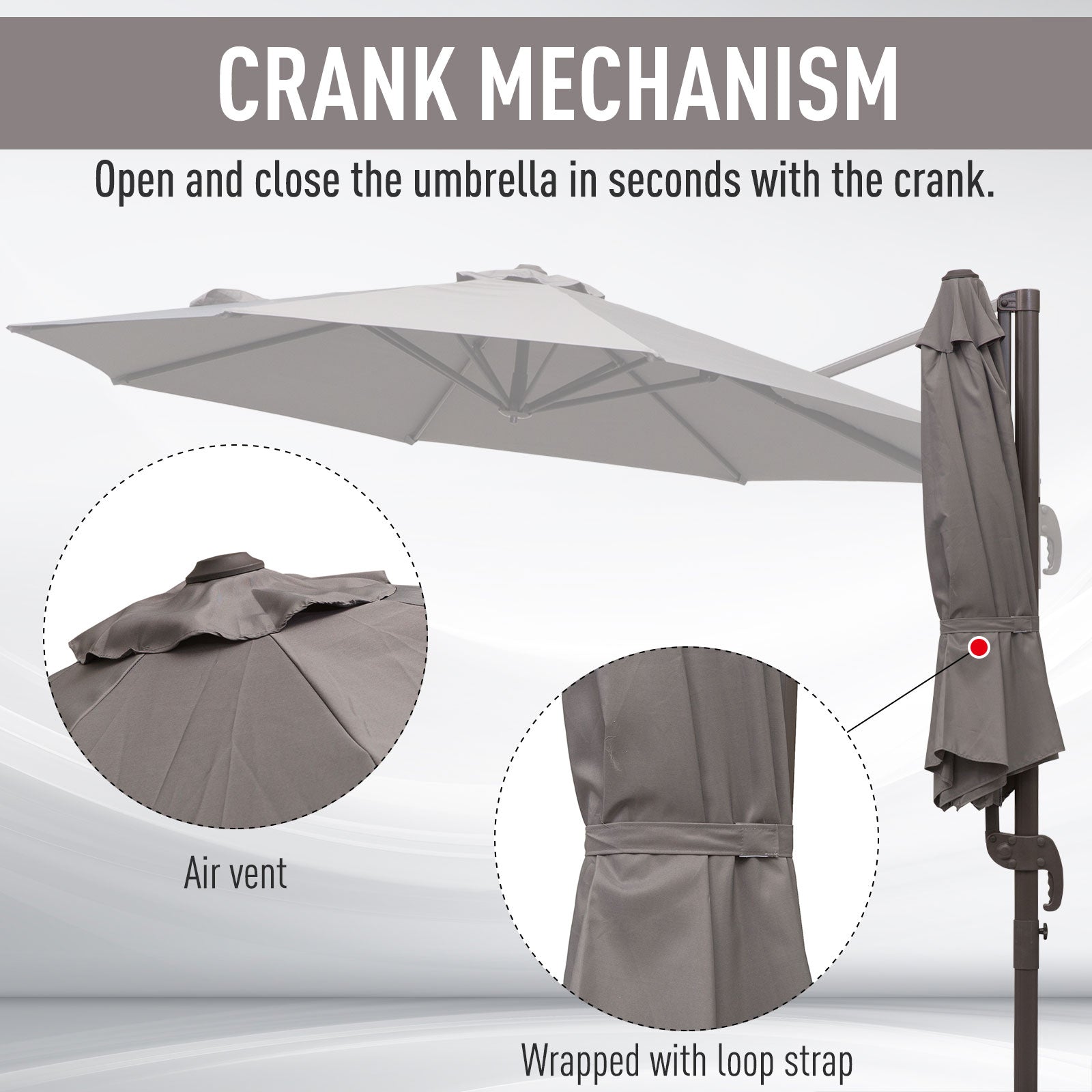 outsunny-3m-roma-umbrella-sun-shade-cantilever-hanging-parasol-w-cross-base-hand-crank-aluminium-frame-360-rotation-grey