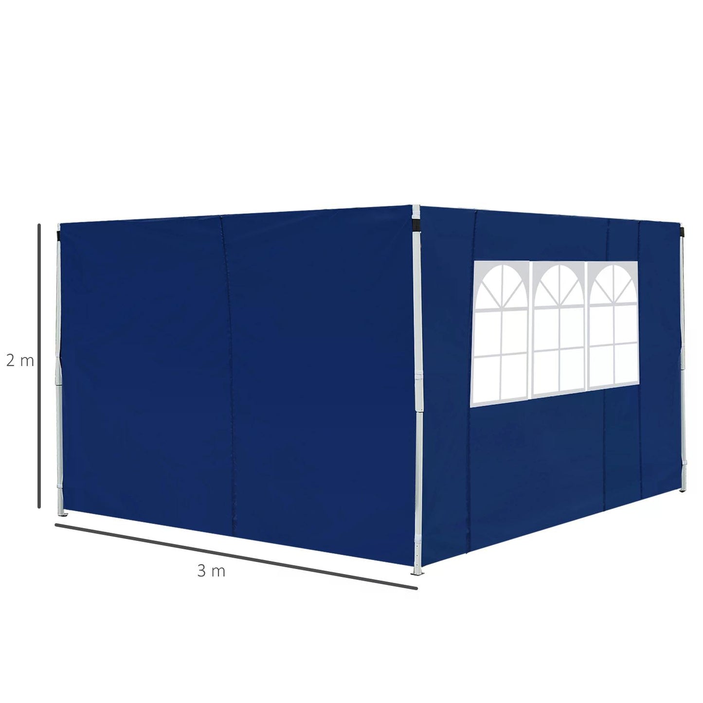 outsunny-3m-gazebo-exchangeable-side-panel-panels-w-window-blue
