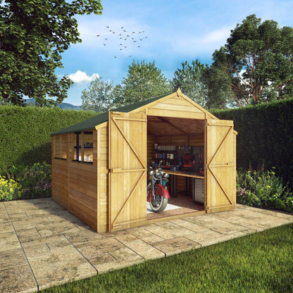 10 X 10 Overlap Apex Shed