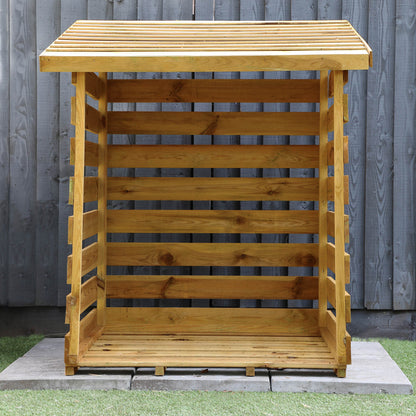 Pressure Treated Single Log Store