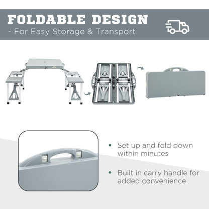 outsunny-portable-foldable-camping-picnic-table-with-seats-chairs-and-umbrella-hole-4-kids-fold-up-travel-picnic-table-grey