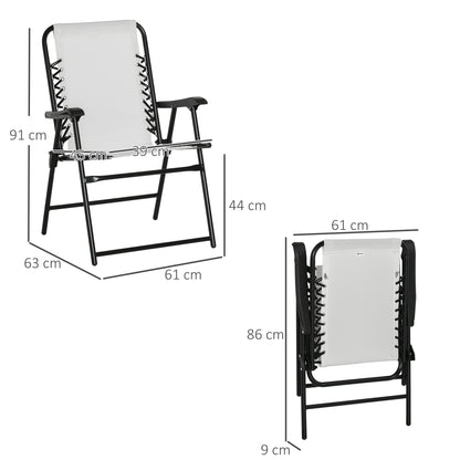 outsunny-pieces-patio-folding-chair-set-outdoor-portable-loungers-for-camping-pool-beach-deck-lawn-chairs-with-armrest-steel-frame-cream-white