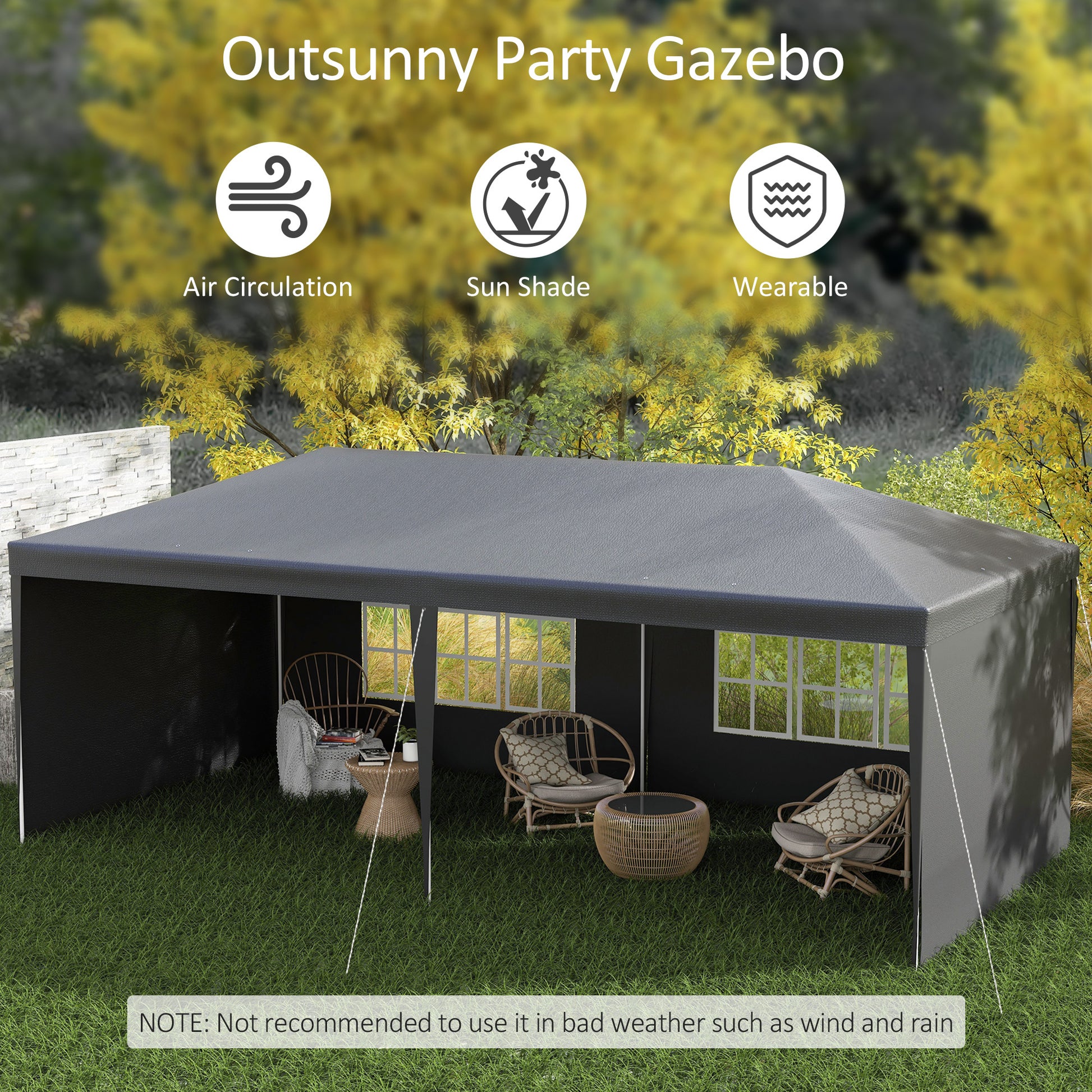 outsunny-6-x-3-m-party-tent-gazebo-marquee-outdoor-patio-canopy-shelter-with-windows-and-side-panels-dark-grey