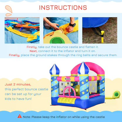 outsunny-kids-bounce-castle-house-inflatable-trampoline-basket-with-inflator-for-age-3-12-castle-stars-design-2-25-x-2-2-x-2-15m