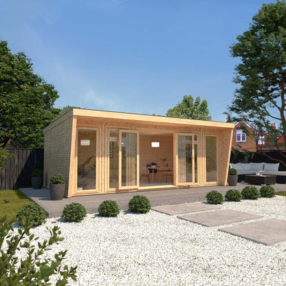 Sherwood Harlow 6M X 3M Insulated Garden Room