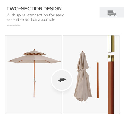 outsunny-outdoor-umbrella-beige