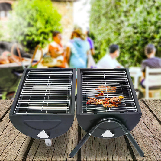 outsunny-charcoal-grill-portable-folding-charcoal-bbq-grill-outdoor-tabletop-barbecue-grill