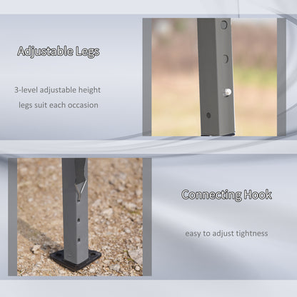 outsunny-3-x-6-m-pop-up-gazebo-foldable-canopy-tent-height-adjustable-wedding-awning-canopy-w-carrying-bag-black