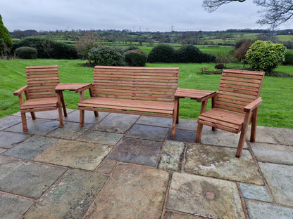 Valley 5 Seat Set 1X3B 2Xc Angled Tray