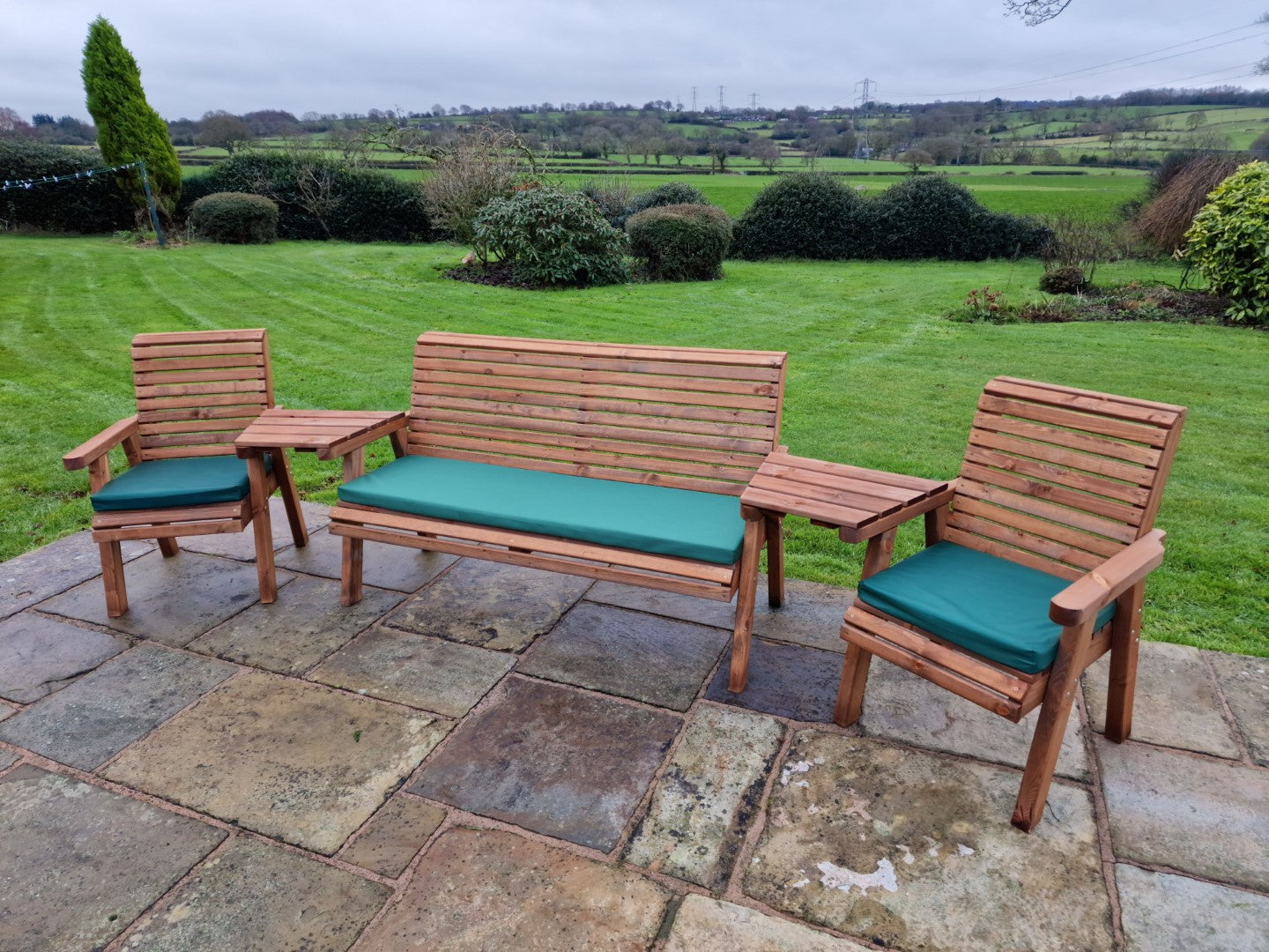 Valley 5 Seat Set 1X3B 2Xc Angled Tray