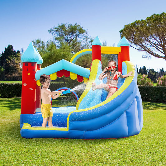 outsunny-4-in-1-kids-bounce-castle-large-inflatable-house-trampoline-slide-water-pool-climbing-wall-for-kids-age-3-8-2-9-x-2-7-x-2-3m