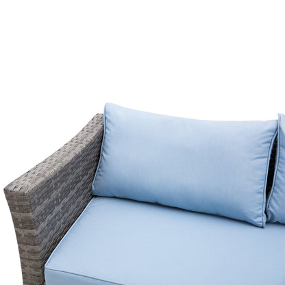 outsunny-4-seater-rattan-garden-furniture-corner-sofa-set-w-2-seats-footstool-square-glass-top-coffee-table-thick-blue-cushions-solid-legs-grey