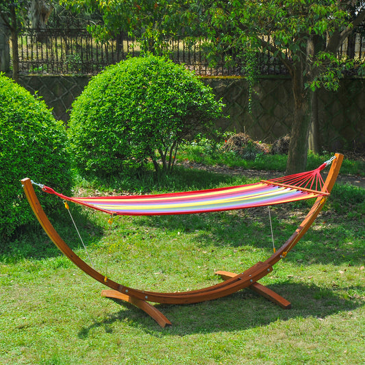 outsunny-garden-outdoor-patio-standing-frame-wooden-hammock-with-arc-stand-multi-colour