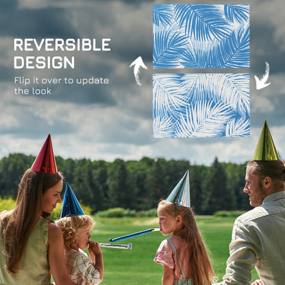 outsunny-plastic-straw-reversible-rv-outdoor-rug-with-carry-bag-182-x-274cm-blue-and-cream