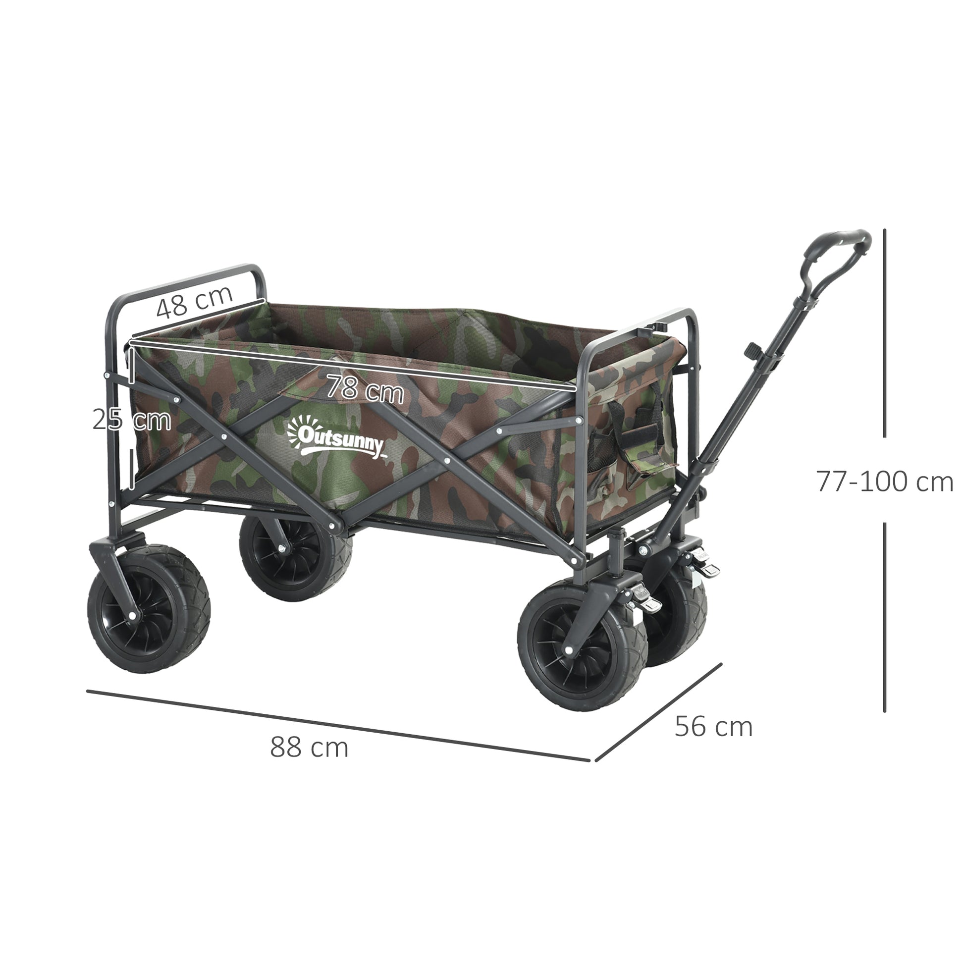 outsunny-folding-garden-trolley-outdoor-wagon-cart-with-carry-bag-for-beach-camping-festival-100kg-capacity-camouflage