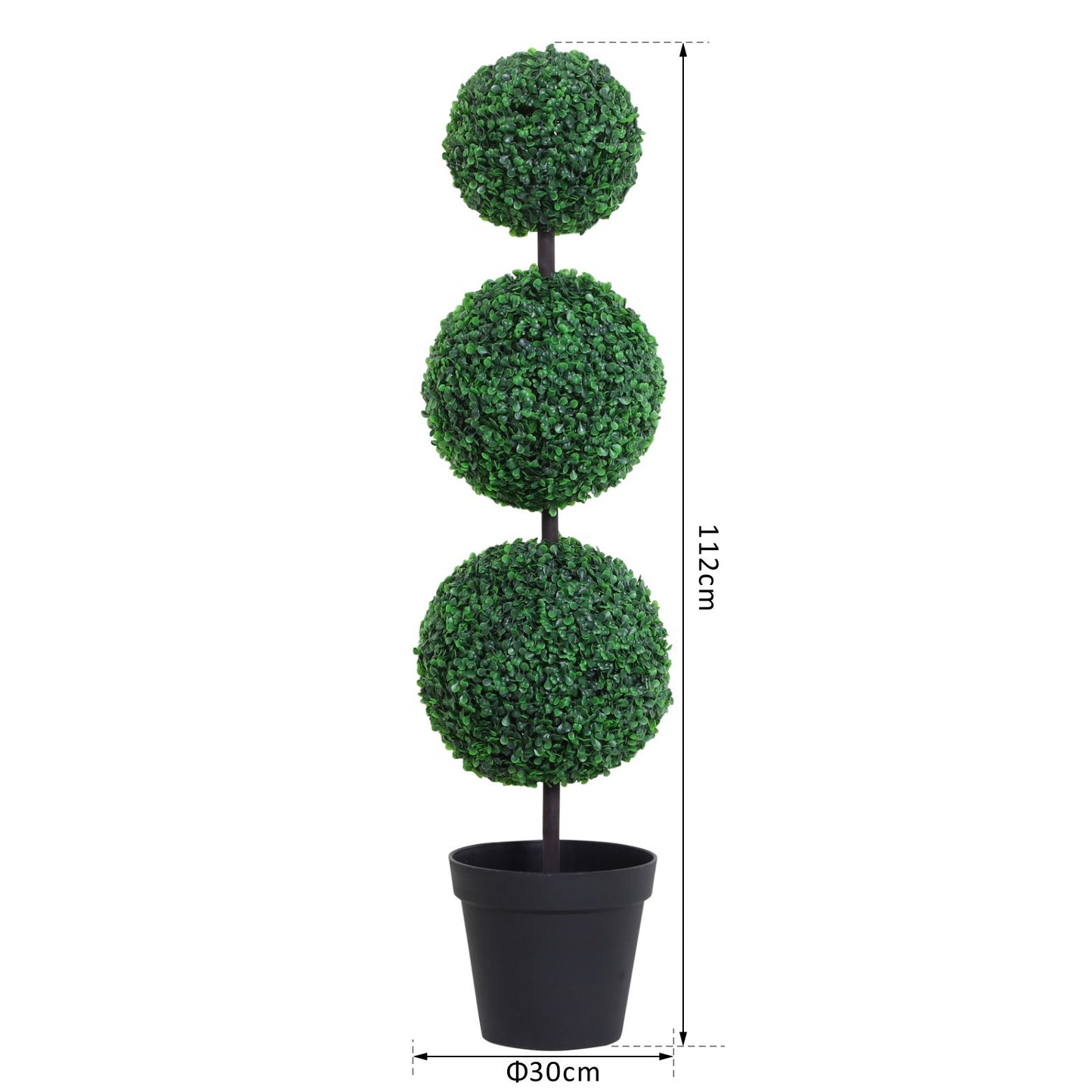 outsunny-set-of-2-artificial-boxwood-ball-topiary-trees-potted-decorative-plant-outdoor-and-indoor-decor-112cm