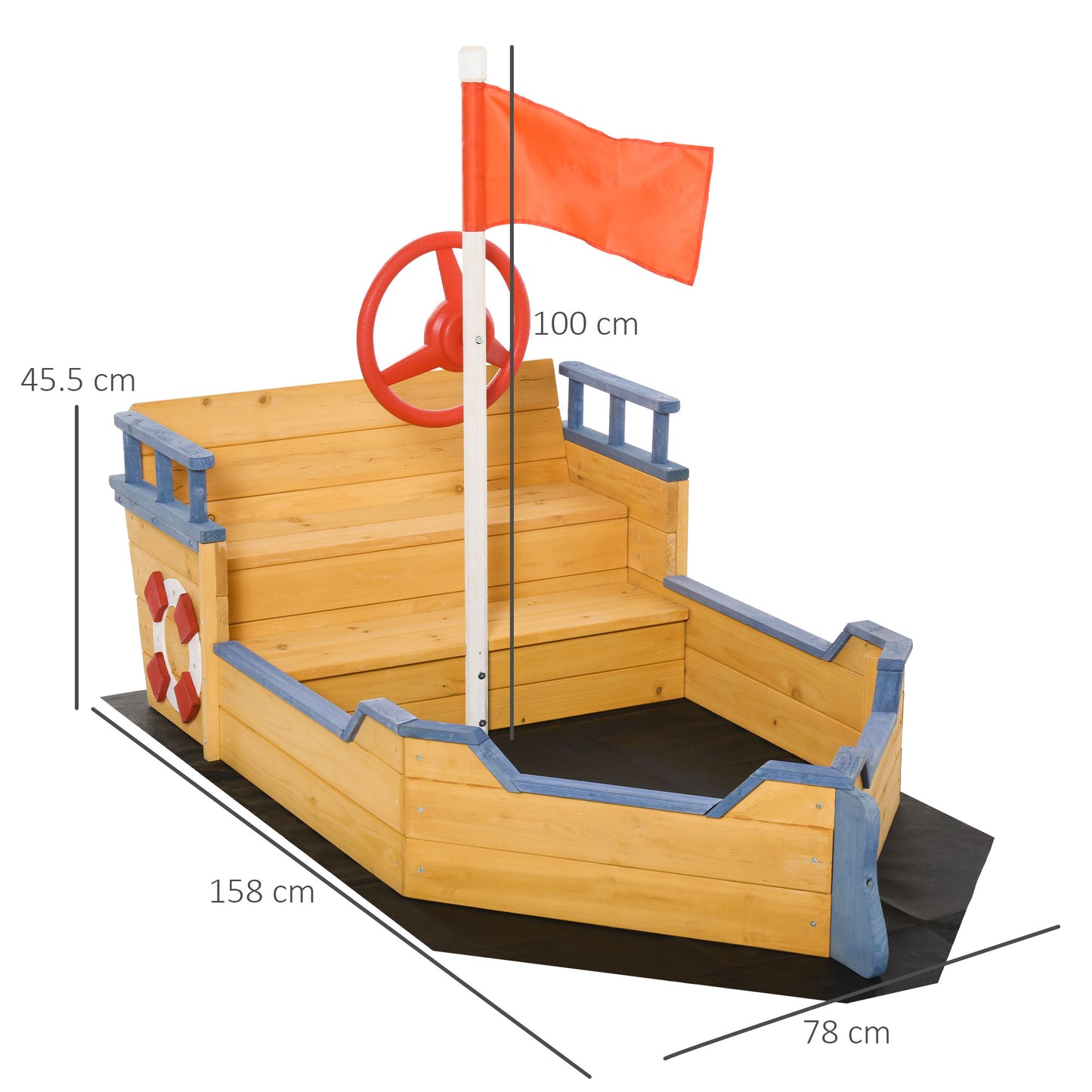 outsunny-kids-wooden-sandpit-children-sandbox-pirate-ship-sandboat-outdoor-backyard-playset-play-station-w-bench-bottom-liner