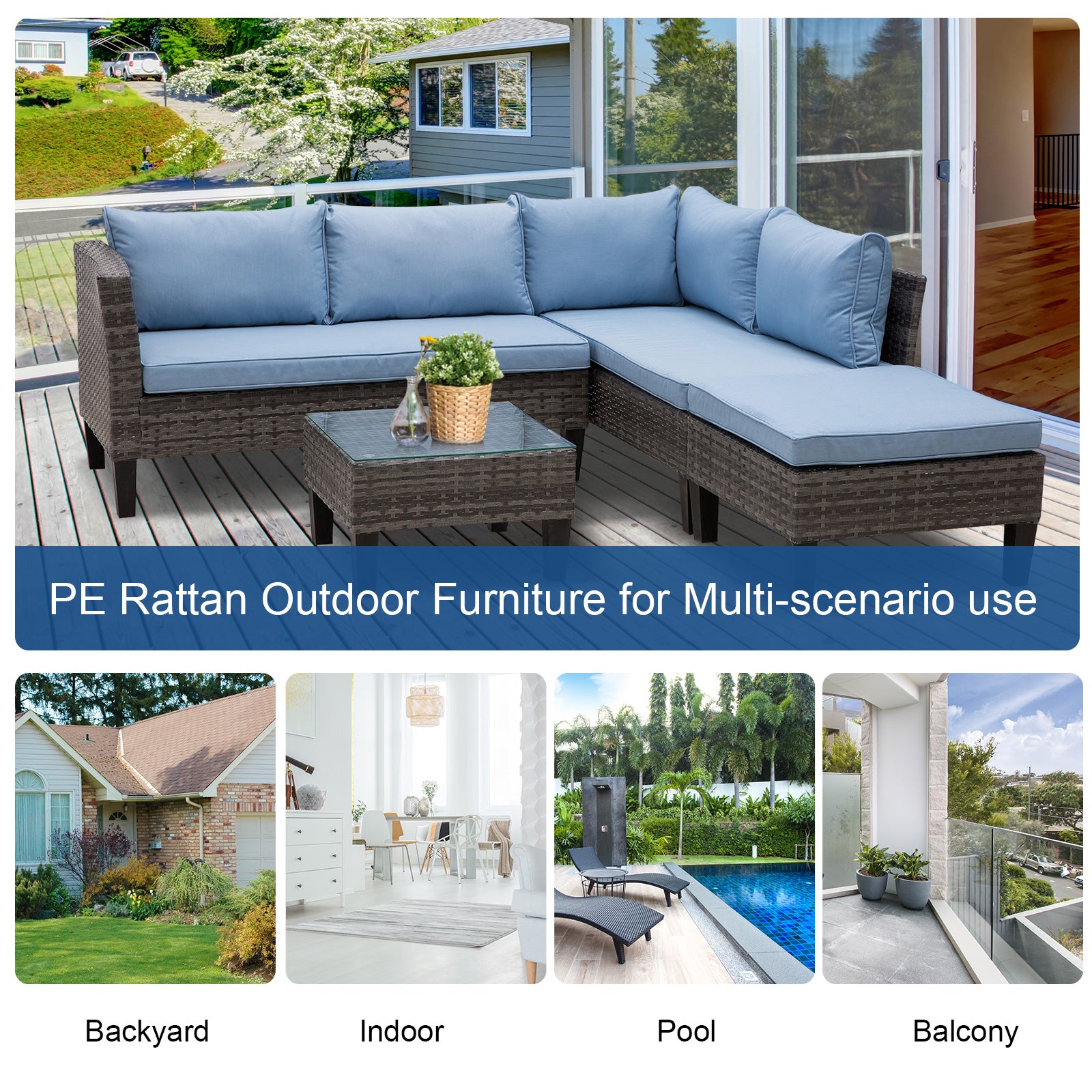 outsunny-4-seater-rattan-garden-furniture-corner-sofa-set-w-2-seats-footstool-square-glass-top-coffee-table-thick-blue-cushions-solid-legs-grey