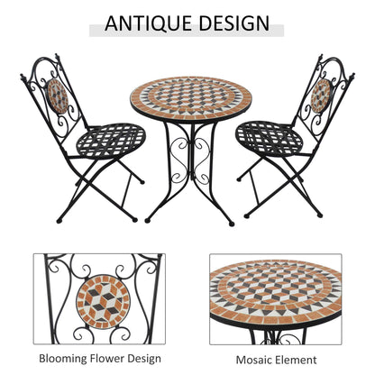 outsunny-3-pcs-garden-mosaic-bistro-set-outdoor-patio-2-folding-chairs-1-round-table-outdoor-metal-furniture-vintage