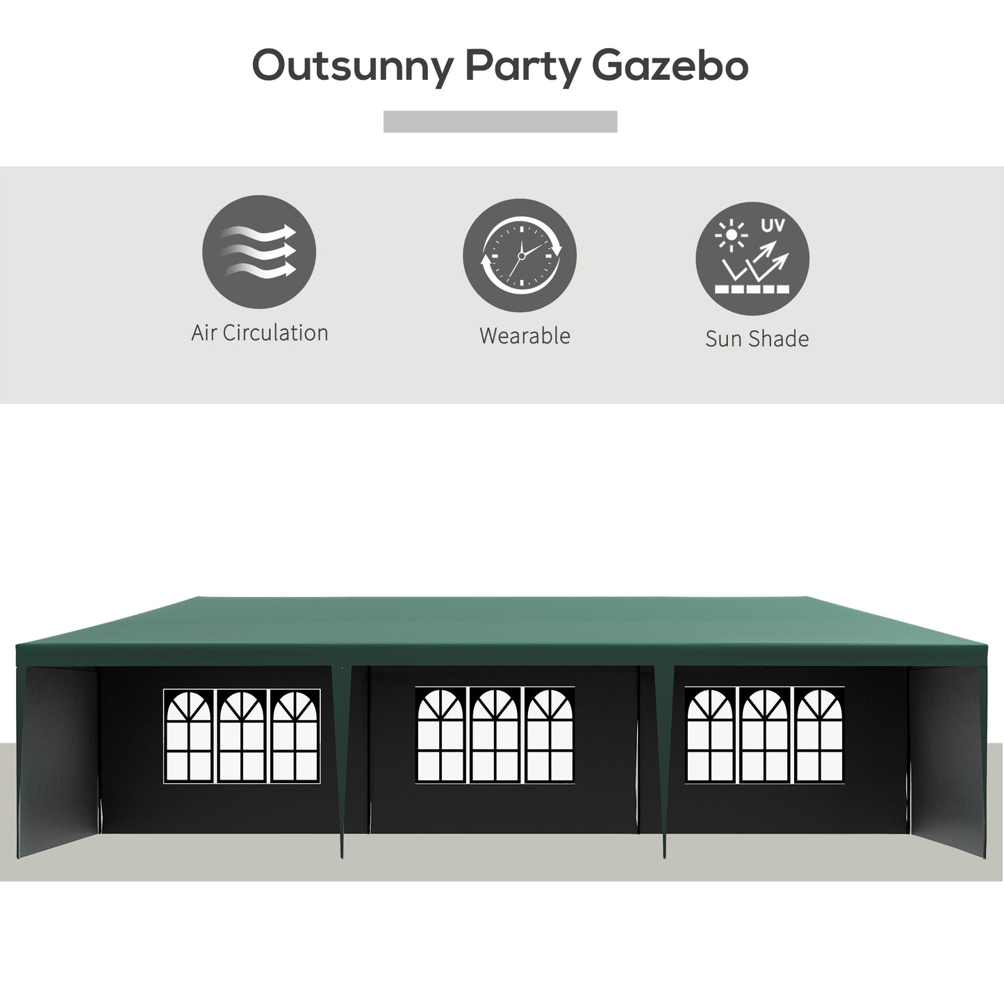 outsunny-9-x-3-m-garden-gazebo-marquee-party-wedding-tent-canopy-green