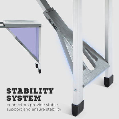 outsunny-portable-foldable-camping-picnic-table-with-seats-chairs-and-umbrella-hole-4-kids-fold-up-travel-picnic-table-grey