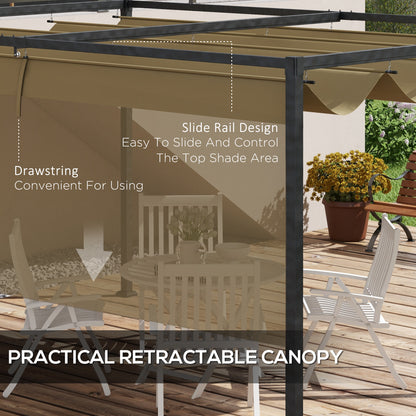 outsunny-3x2m-metal-pergola-with-retractable-roof-garden-gazebo-canopy-shelter-for-outdoor-patio-khaki