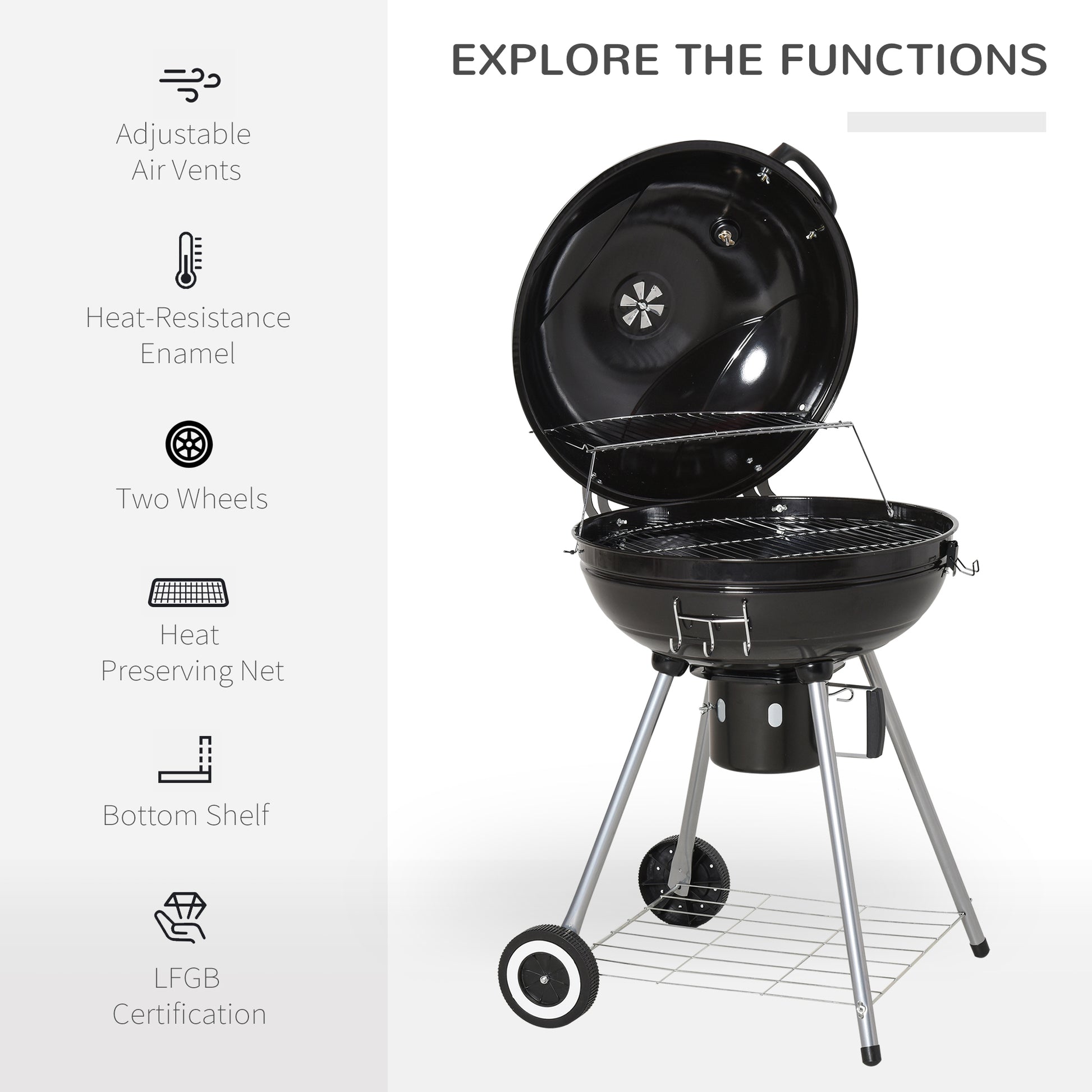 outsunny-charcoal-bbq-portable-kettle-bbq-charcoal-grill-outdoor-barbecue-picnic-party-camping-w-wheels