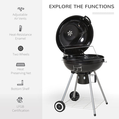 outsunny-charcoal-bbq-portable-kettle-bbq-charcoal-grill-outdoor-barbecue-picnic-party-camping-w-wheels