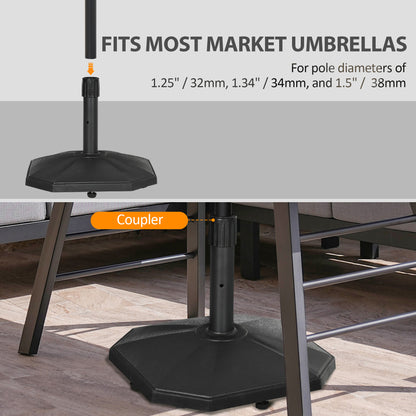 outsunny-18kg-patio-parasol-base-concrete-umbrella-base-45-5cm-outdoor-umbrella-stand-holder-for-parasol-poles-34mm-38mm-and-48mm-black