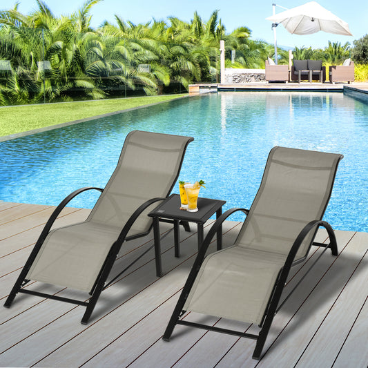 outsunny-3-pieces-lounge-chair-set-garden-outdoor-recliner-sunbathing-chair-with-table-grey