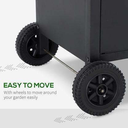 outsunny-4-1-gas-burner-grill-bbq-trolley-backyard-garden-smoker-side-burner-barbecue-w-storage-side-table-wheels