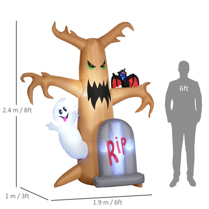 outsunny-next-day-delivery-8ft-inflatable-halloween-ghost-tree-with-white-ghost-and-tombstone-blow-up-outdoor-led-display
