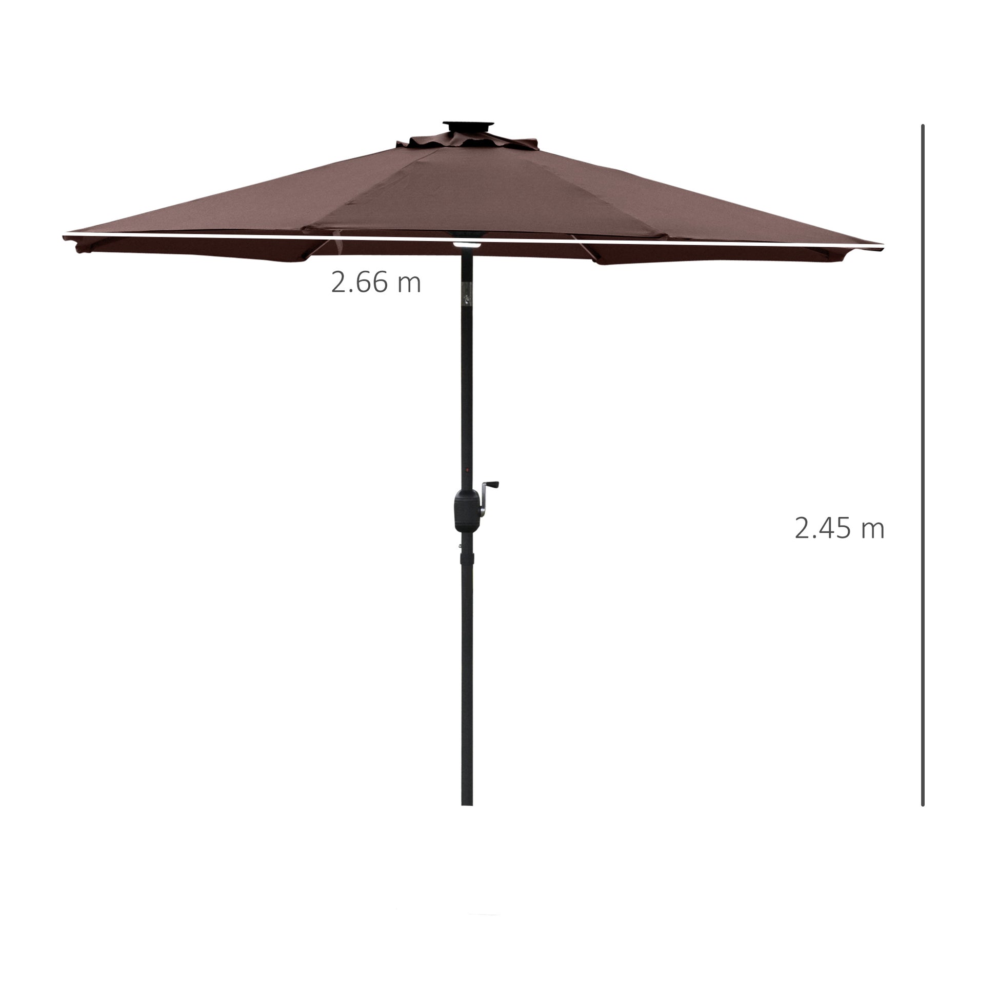 outsunny-2-7m-garden-parasol-sun-umbrella-patio-summer-shelter-w-led-solar-light-angled-canopy-vent-crank-tilt-coffee-brown