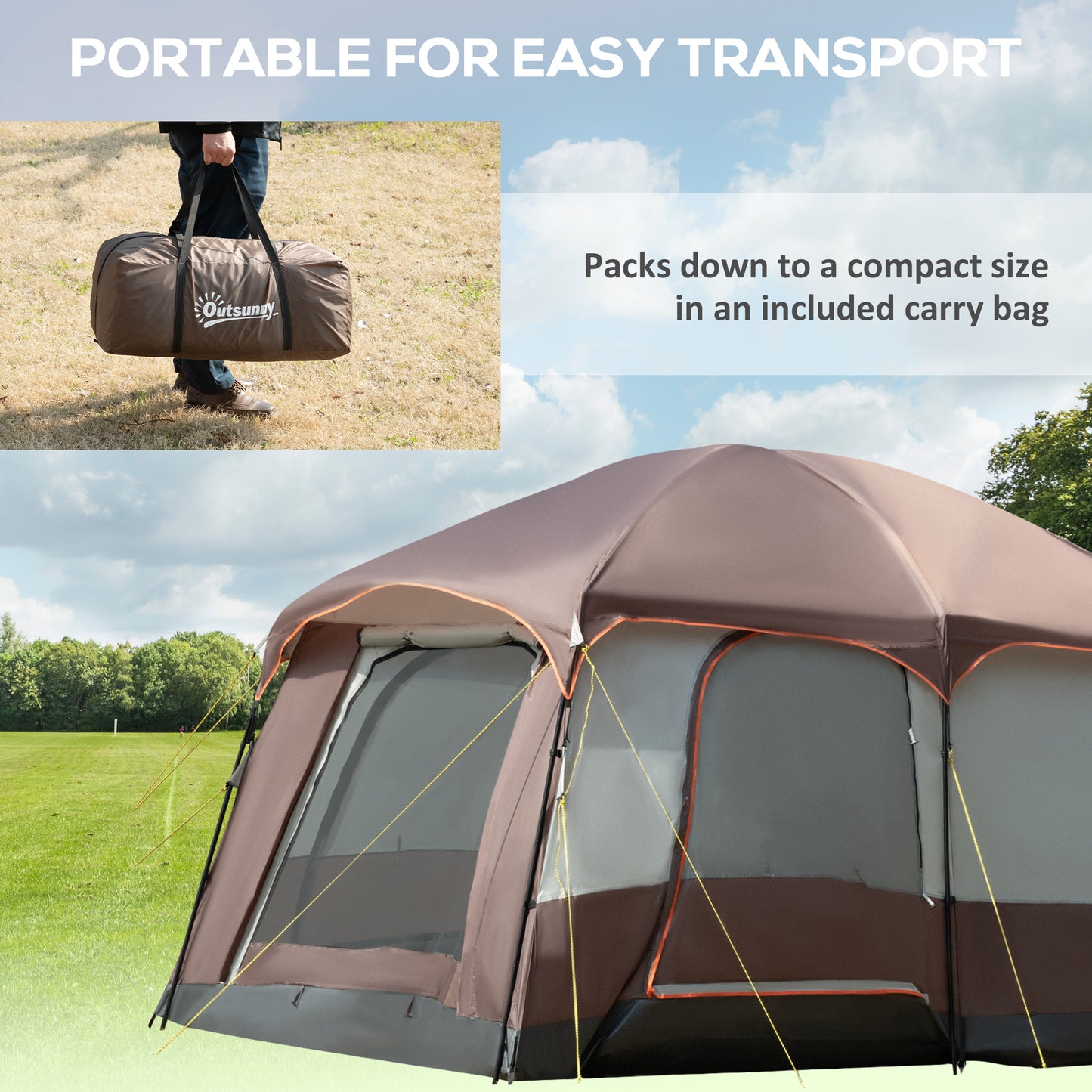 outsunny-3-4-man-two-room-camping-tent-with-vestibule-uv50-cabin-tent-with-3000-mm-water-column-groundsheet-portable-carry-bag-for-travel-hiking