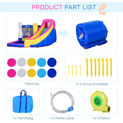 outsunny-5-in-1-bouncy-castle-for-children-with-blower-for-3-8-years-old-kids