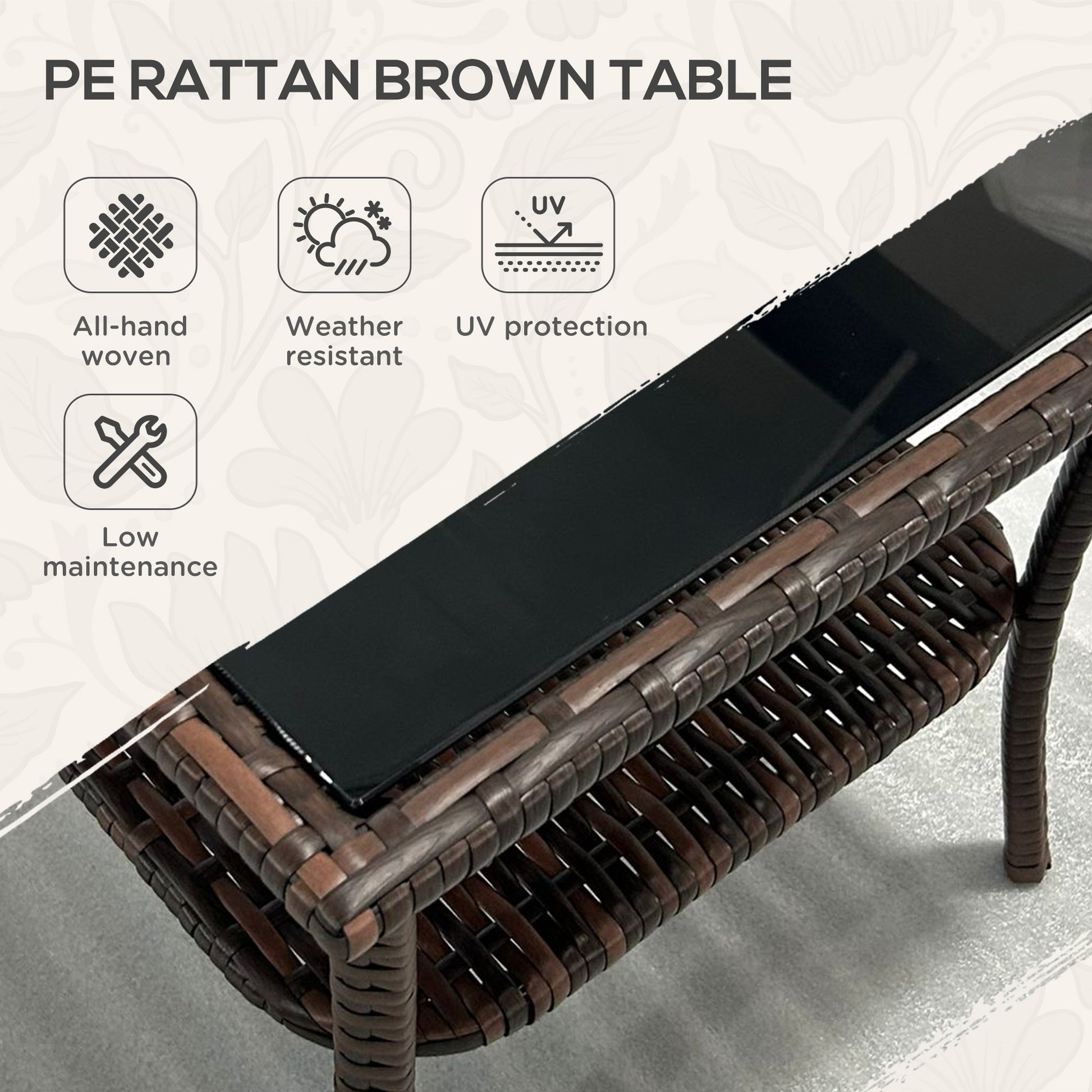 outsunny-50cm-outdoor-pe-rattan-coffee-table-patio-wicker-two-tier-side-table-with-glass-top-for-patio-garden-balcony-brown
