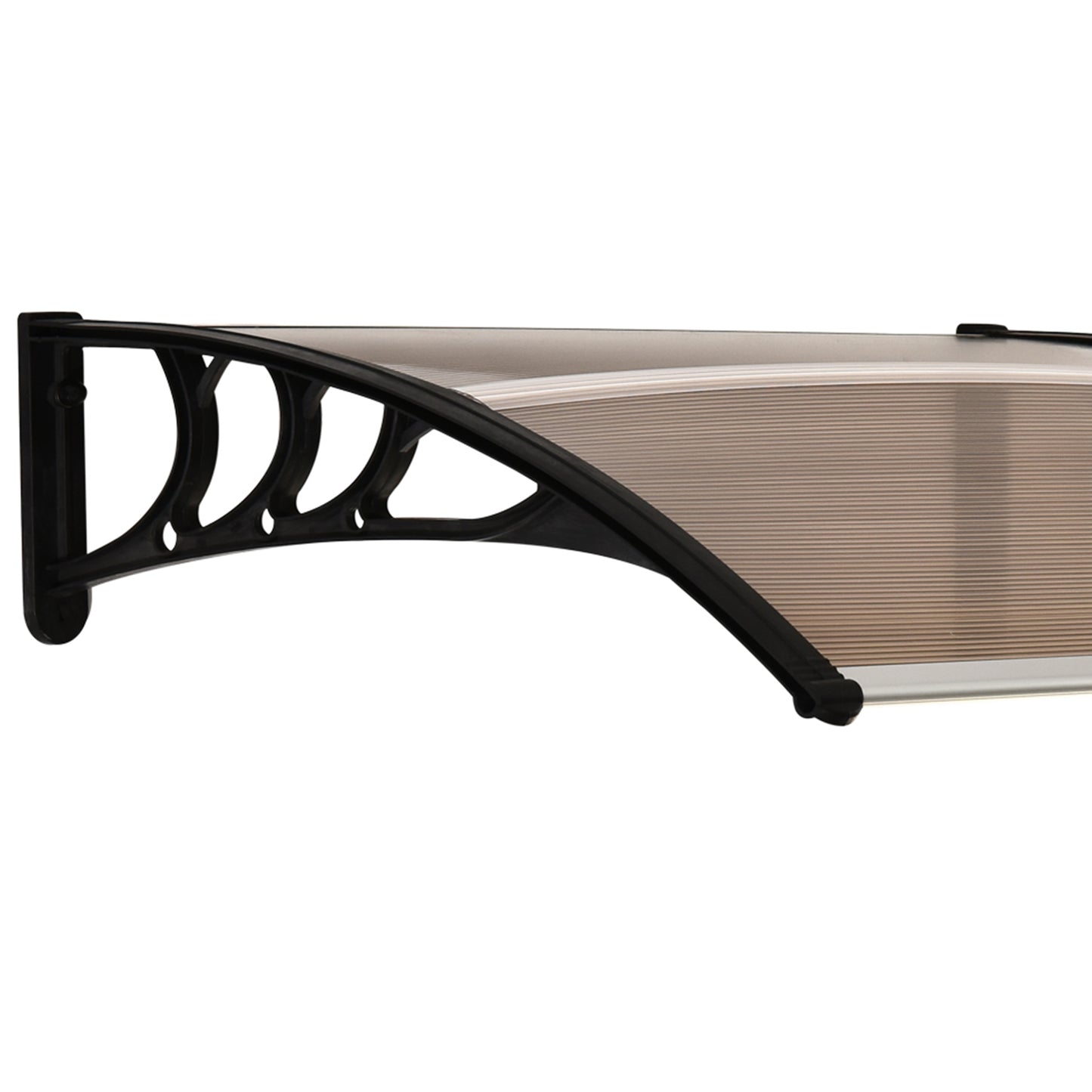 outsunny-curved-window-door-canopy-aluminium-rigid-plastic-polycarbonate-fixed-outdoor-awning-modern-design-uv-water-rain-resist-100-x-75cm-brown