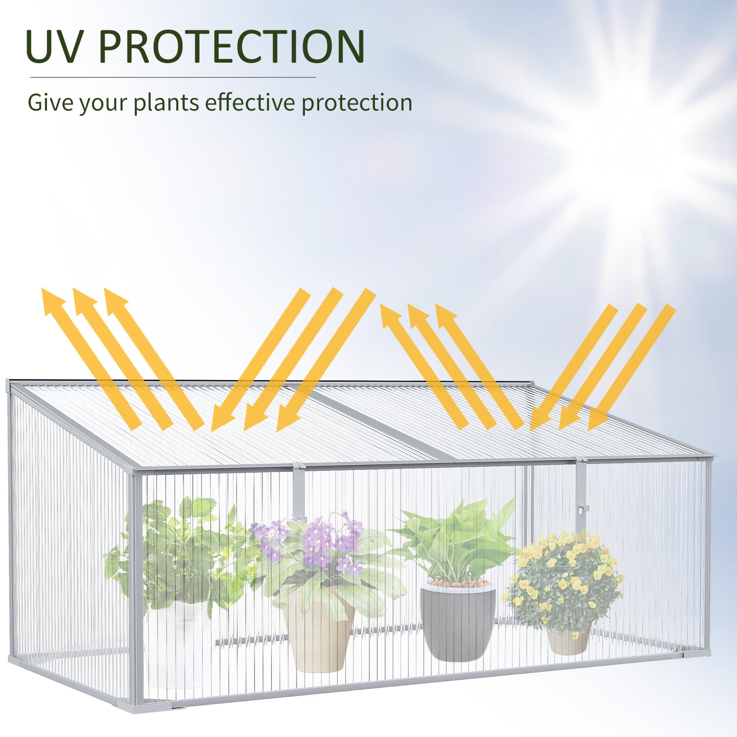 outsunny-garden-polycarbonate-cold-frame-greenhouse-grow-house-flower-vegetable-plants-bed-aluminium-frame-99l-x-60w-x-44h-cm
