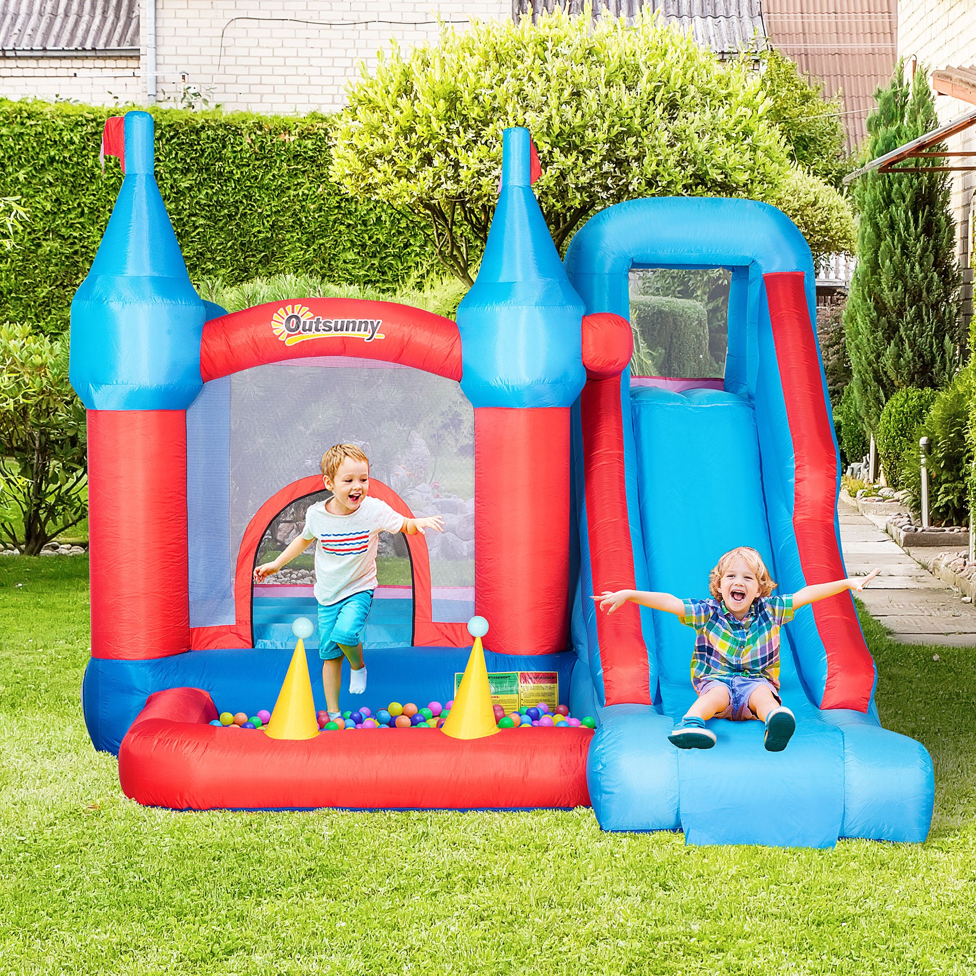 outsunny-5-in-1-kids-bounce-castle-large-inflatable-house-trampoline-slide-water-pool-climbing-wall-with-450w-inflator-carrybag-for-kids-age-3-8